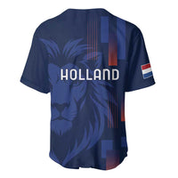 Netherlands Football Baseball Jersey Lion Head Simply Het Nederlands Elftal