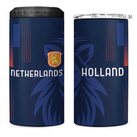 Netherlands Football 4 in 1 Can Cooler Tumbler Lion Head Simply Het Nederlands Elftal