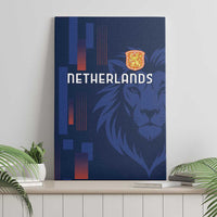 Netherlands Football Canvas Wall Art Lion Head Simply Het Nederlands Elftal