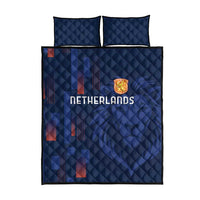 Netherlands Football Quilt Bed Set Lion Head Simply Het Nederlands Elftal