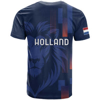 Netherlands Football T Shirt Lion Head Simply Het Nederlands Elftal