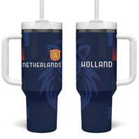 Netherlands Football Tumbler With Handle Lion Head Simply Het Nederlands Elftal