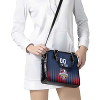 Custom France Football Shoulder Handbag Les Bleus Gallic Rooster