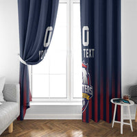 Custom France Football Window Curtain Les Bleus Gallic Rooster