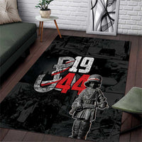 Warsaw Uprising 1944 Area Rug Polska Walczy WWII Insurrectionist
