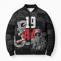 Warsaw Uprising 1944 Bomber Puffer Jacket Polska Walczy WWII Insurrectionist