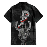 Warsaw Uprising 1944 Family Matching Off Shoulder Short Dress and Hawaiian Shirt Polska Walczy WWII Insurrectionist