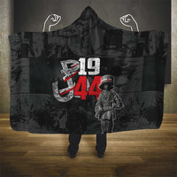 Warsaw Uprising 1944 Hooded Blanket Polska Walczy WWII Insurrectionist