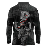 Warsaw Uprising 1944 Long Sleeve Polo Shirt Polska Walczy WWII Insurrectionist