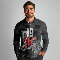 Warsaw Uprising 1944 Long Sleeve Polo Shirt Polska Walczy WWII Insurrectionist