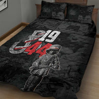 Warsaw Uprising 1944 Quilt Bed Set Polska Walczy WWII Insurrectionist