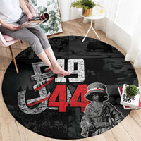 Warsaw Uprising 1944 Round Carpet Polska Walczy WWII Insurrectionist