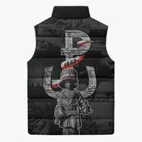 Warsaw Uprising 1944 Sleeveless Puffer Jacket Polska Walczy WWII Insurrectionist