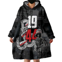Warsaw Uprising 1944 Wearable Blanket Hoodie Polska Walczy WWII Insurrectionist