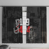 Warsaw Uprising 1944 Window Curtain Polska Walczy WWII Insurrectionist
