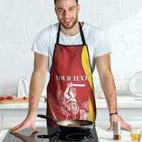 Warsaw Capital of Poland Personalized Apron Syrenka Warszawska Sporty Style