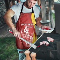 Warsaw Capital of Poland Personalized Apron Syrenka Warszawska Sporty Style
