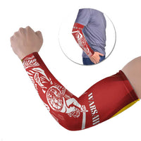 Warsaw Capital of Poland Personalized Arm Sleeves Syrenka Warszawska Sporty Style