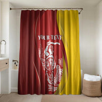Warsaw Capital of Poland Personalized Bathroom Set Syrenka Warszawska Sporty Style