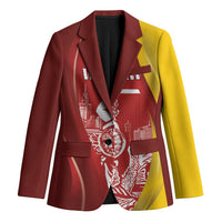Warsaw Capital of Poland Personalized Blazer Syrenka Warszawska Sporty Style