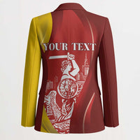 Warsaw Capital of Poland Personalized Blazer Syrenka Warszawska Sporty Style