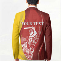 Warsaw Capital of Poland Personalized Blazer Syrenka Warszawska Sporty Style