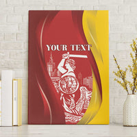 Warsaw Capital of Poland Personalized Canvas Wall Art Syrenka Warszawska Sporty Style