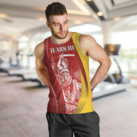 Warsaw Capital of Poland Personalized Men Tank Top Syrenka Warszawska Sporty Style