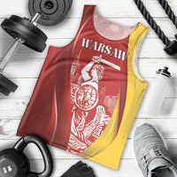 Warsaw Capital of Poland Personalized Men Tank Top Syrenka Warszawska Sporty Style