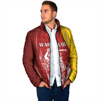 Warsaw Capital of Poland Personalized Padded Jacket Syrenka Warszawska Sporty Style