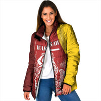 Warsaw Capital of Poland Personalized Padded Jacket Syrenka Warszawska Sporty Style