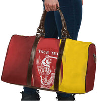 Warsaw Capital of Poland Personalized Travel Bag Syrenka Warszawska Sporty Style