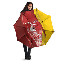 Warsaw Capital of Poland Personalized Umbrella Syrenka Warszawska Sporty Style