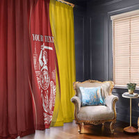 Warsaw Capital of Poland Personalized Window Curtain Syrenka Warszawska Sporty Style