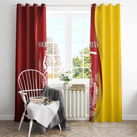 Warsaw Capital of Poland Personalized Window Curtain Syrenka Warszawska Sporty Style