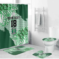 Custom Nigeria Fooball Bathroom Set Super Eagles National Pride