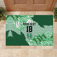 Custom Nigeria Fooball Rubber Doormat Super Eagles National Pride
