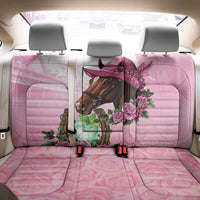 Kentucky Horse Racing Back Car Seat Cover Mint Julep Cocktail