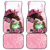 Kentucky Horse Racing Car Mats Mint Julep Cocktail