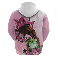Kentucky Horse Racing Hoodie Mint Julep Cocktail