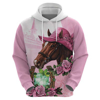 Kentucky Horse Racing Hoodie Mint Julep Cocktail