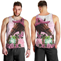 Kentucky Horse Racing Men Tank Top Mint Julep Cocktail