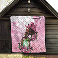 Kentucky Horse Racing Quilt Mint Julep Cocktail