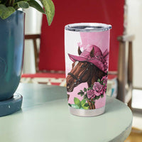 Kentucky Horse Racing Tumbler Cup Mint Julep Cocktail