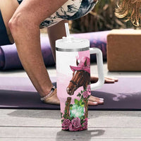 Kentucky Horse Racing Tumbler With Handle Mint Julep Cocktail