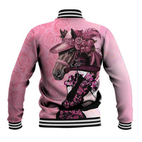 Kentucky Horse Racing Baseball Jacket Derby Ladies With Roses
