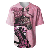 Kentucky Horse Racing Baseball Jersey Derby Ladies With Roses