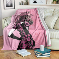 Kentucky Horse Racing Blanket Derby Ladies With Roses