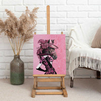 Kentucky Horse Racing Canvas Wall Art Derby Ladies With Roses