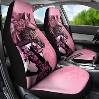 Kentucky Horse Racing Car Seat Cover Derby Ladies With Roses